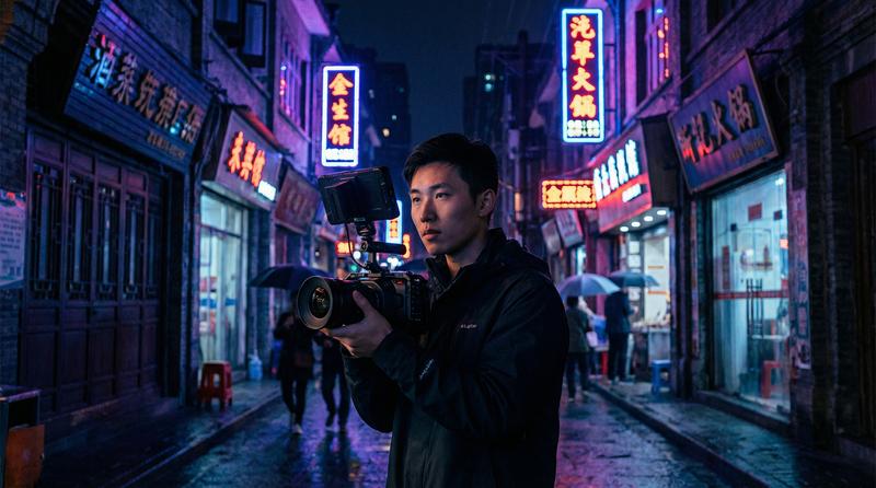 女神视频 - 城市夜景短视频教程